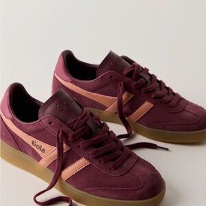 Gola Women's Viper Sneaker Wine and Terracotta NEW IN BOX Size 8 / 39
